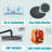10 in. Multi-Function Adjustable Handheld Shower Head 2.5 GPM-107120478
