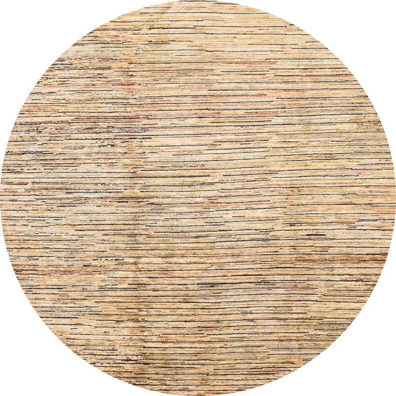 Abstract Indoor Rug, Round 3'
