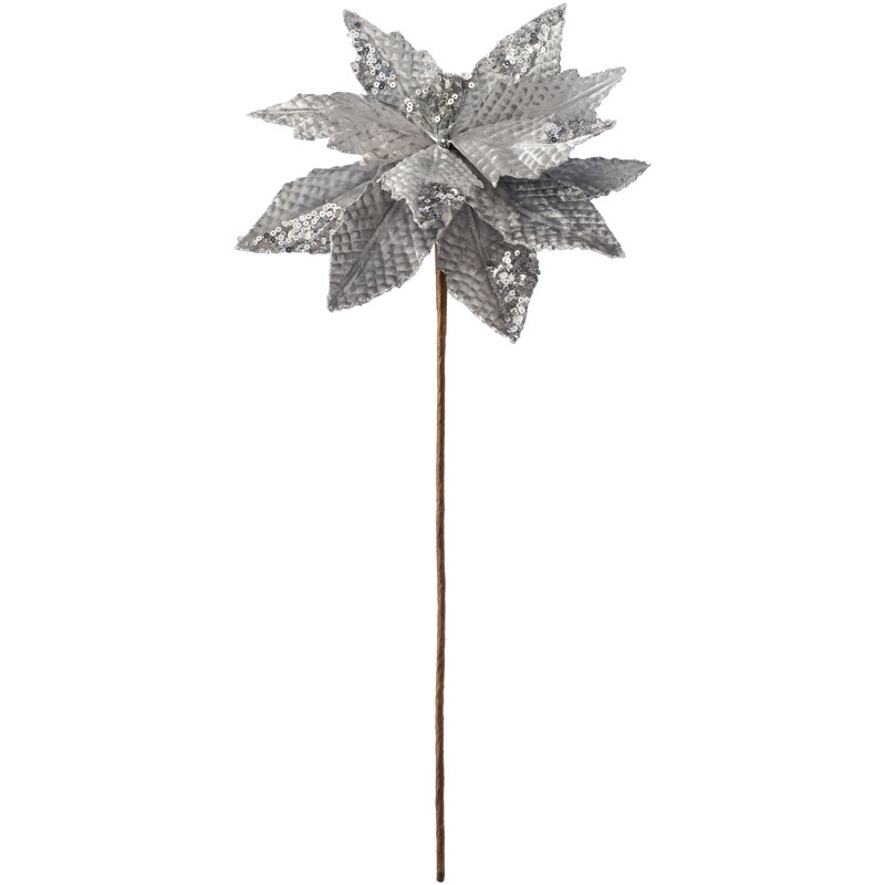 Fabric Poinsettia Arrangement