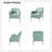Cleo 26" Wide Contemporary Chair with Recessed Arms-528885167