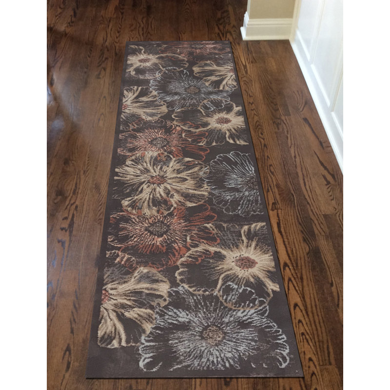Tapis brun Garda, Tapis de couloir : 2 pi 2 po x 7 pi 7 po