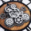 Brailin Manufactured Wood Wall Clock
