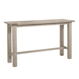 Croquet Teak Outdoor Bar Table
