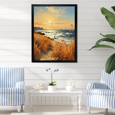Brise de plage au lever du soleil I