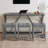 59 Inch Bar Table, Dining Table, Sofa Table With Power Outlet, 3 Upholstered Stools, 4 Piece Bar Table And Chair Set For Living Room, Dining Room, Kitchen-1789467000