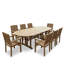Ensemble repas d'extérieur 9 pièces