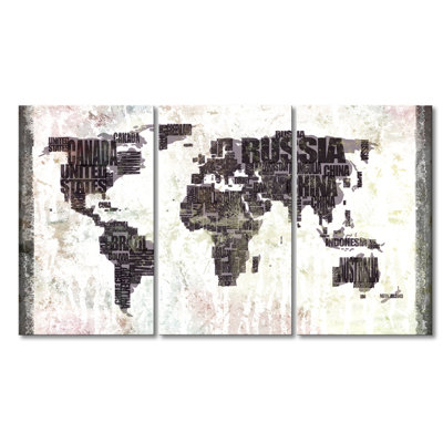 3 Piece Wrapped Canvas Print