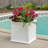 Selevae Resin Planter Box with Water Reservoir-1028672231-1028672285