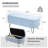 Modern Comfy Upholstered Bedroom Storage Bench-1410743854