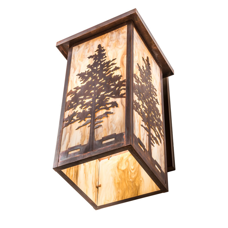 Tamarack 1 - Light Flush Mounted Sconce, 28.5" H x 14" W x 16.5" D