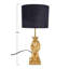 Lampe de table Lion 