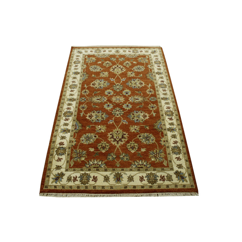 Tapis unique rouille Raysen 3.0x5.0