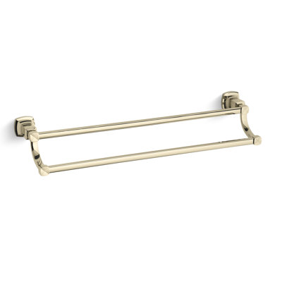 Margaux® Double 24" Wall Mounted Towel Bar