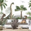 Adhésif mural Dino Island