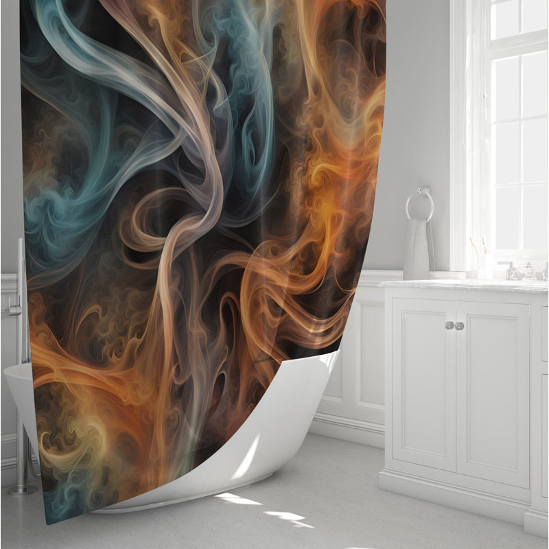 Rideau de douche Domen, H 93 po x l 70 po