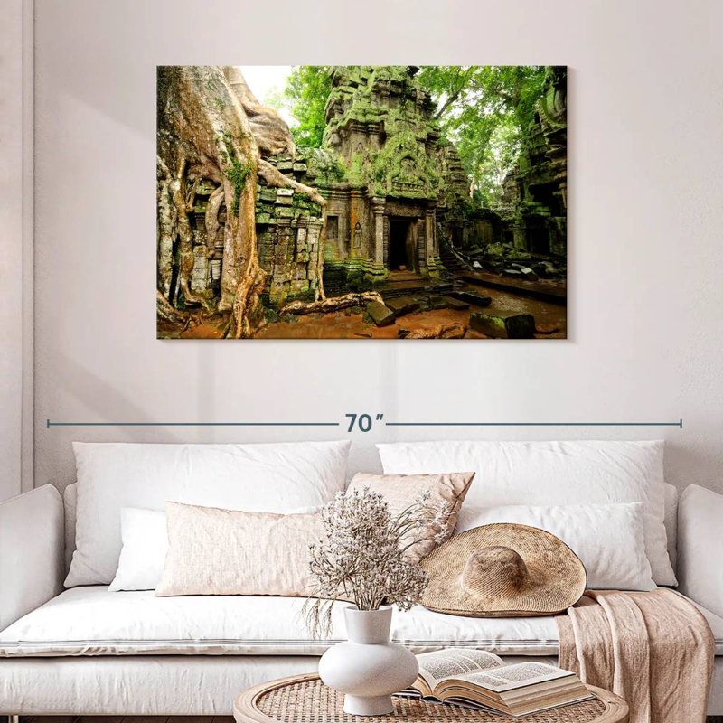 Adella Ta Prohm Temple, 30" H x 45" W