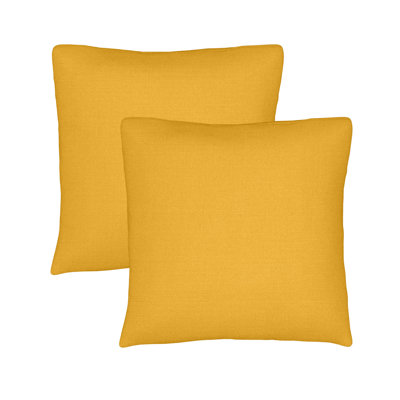 Sunbrella Square Weather Resistant Outdoor Pillow Cover and Insert