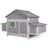  16.8 Square Feet Chicken Coop with Nesting Box