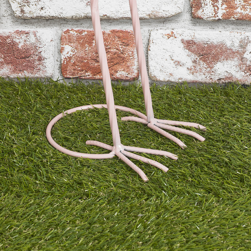Caelynn Metal Flamingo Ice Bucket