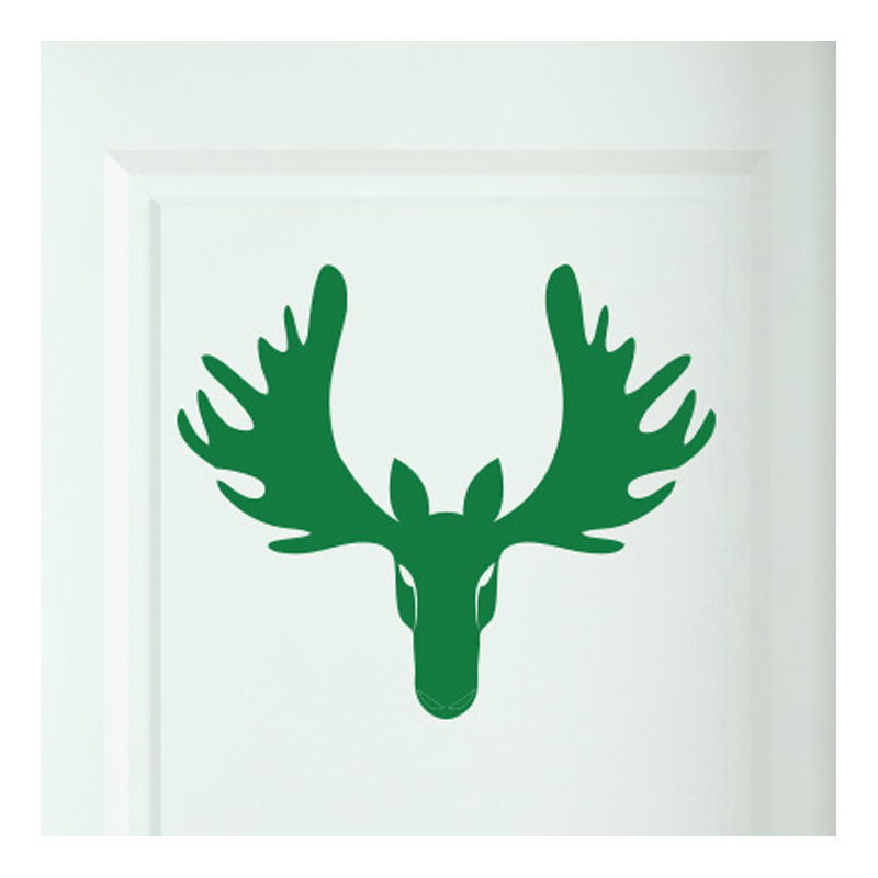 Animals Wall Decal, Green
