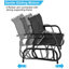 Fauteuil oscillant 2 places 2 places