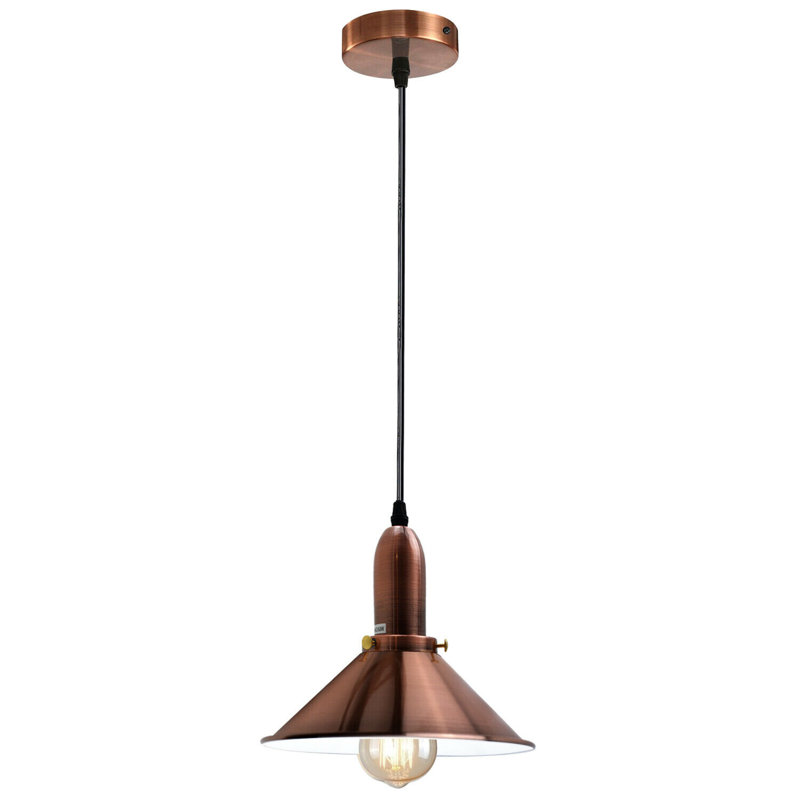 Guerrero 1 - Light Dome Pendant, Copper