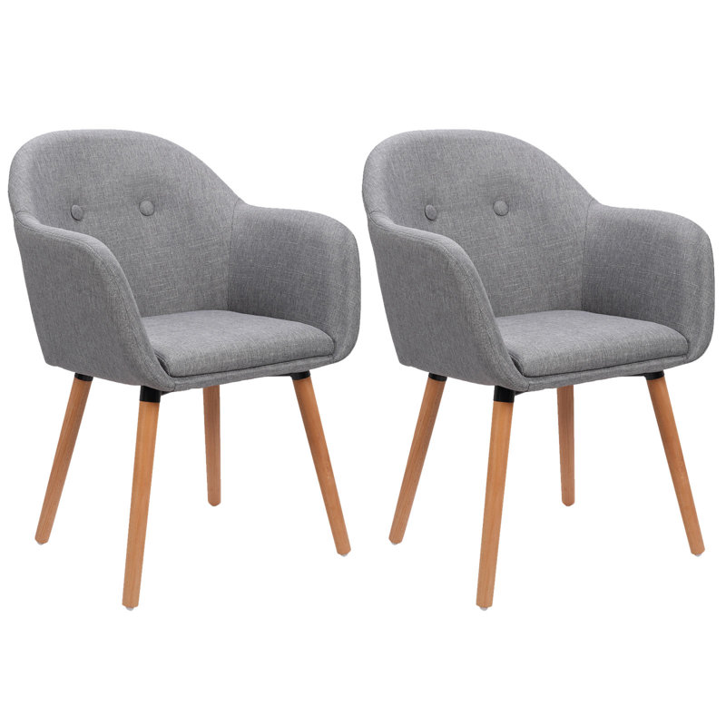 Betts Upholstered Dining Chair, Grey