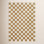 Jenna Hand-Tufted Tan Checkered Rug