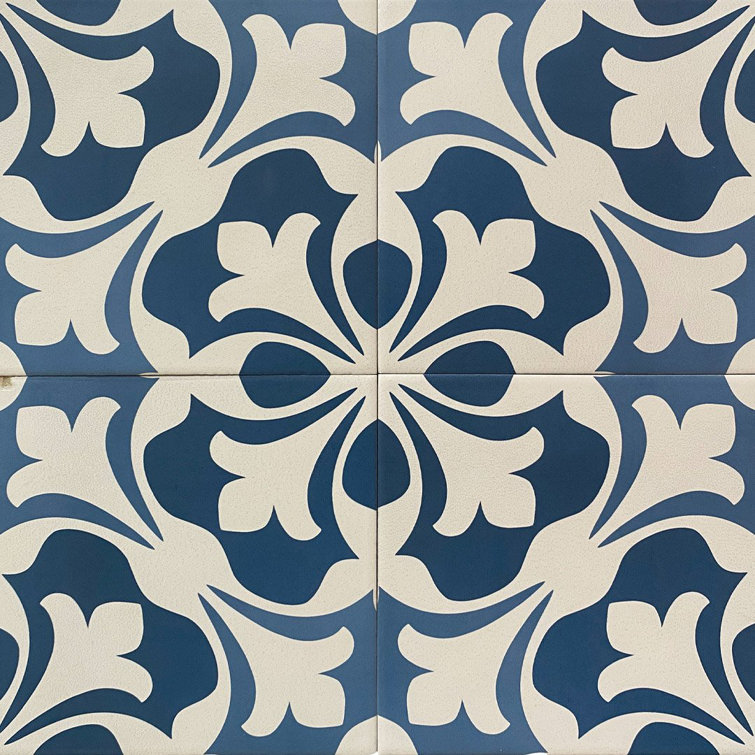 6" x 6" Porcelain Patterned Floor Use Tile