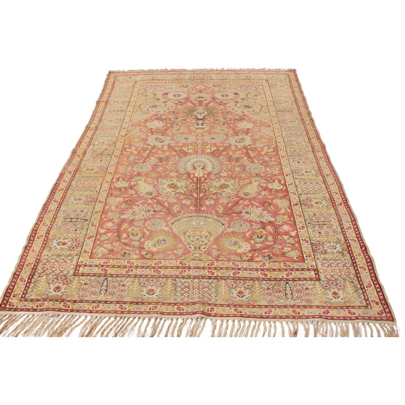One-of-a-Kind 4'1" X 6' Hand Knotted Area Rug
