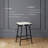 Barker Upholstered Counter Stool with Solid Wood Frame-91737236-91737234