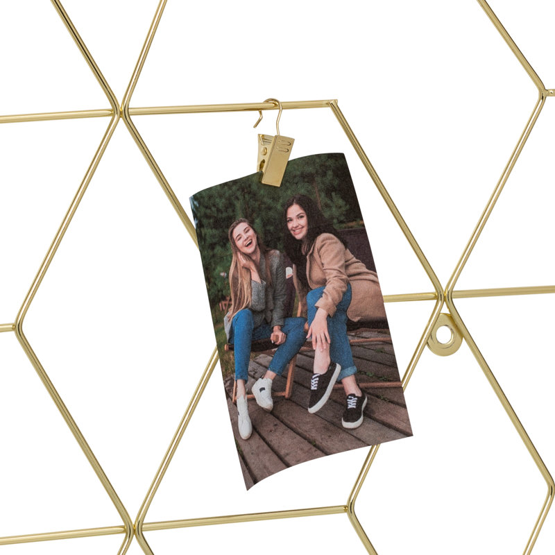 Glam Abstract Wall Decor on Metal