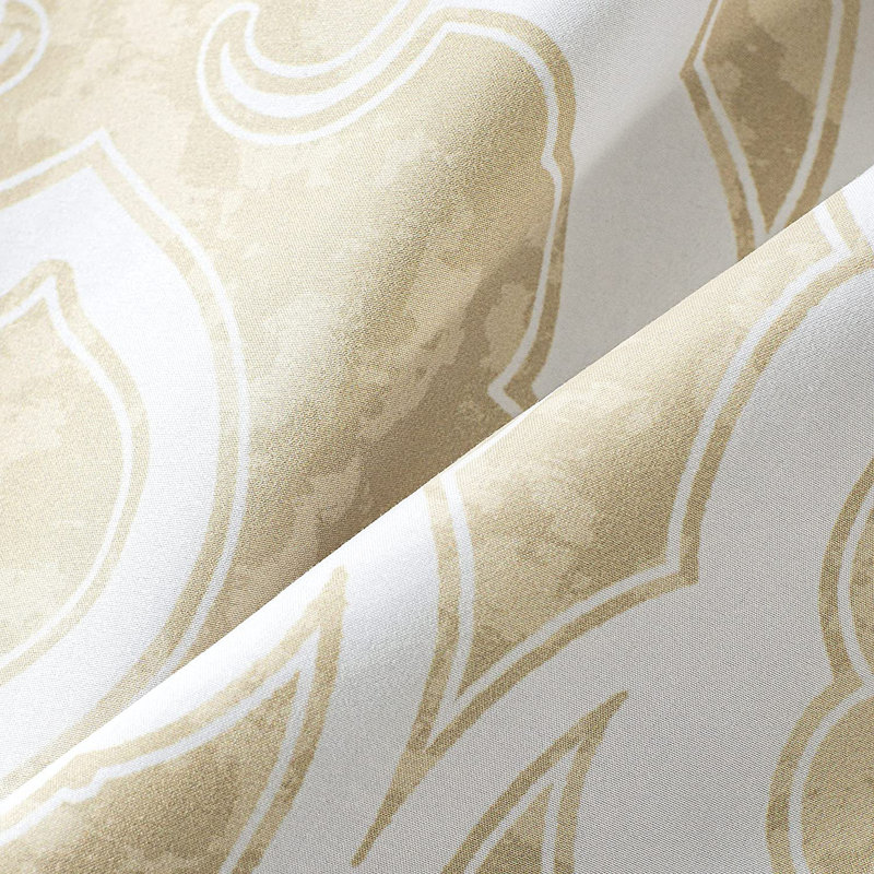 Rideau en polyester Redning, Brun clair