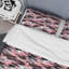 Plaid effet camouflage - ensemble de housse de couette abstrait - microfibre de polyester-1131813156