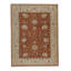 Wool Oriental Area Rug in Red