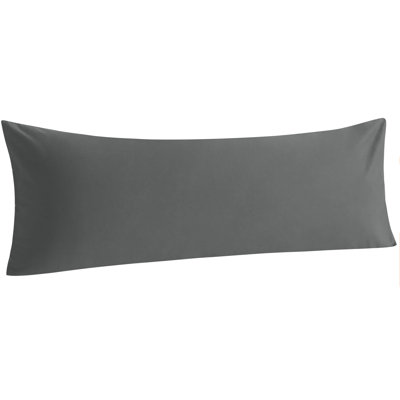 Soft Cotton Body Pillow Cover with Envelope Closure Breathable Standard Pillowcase