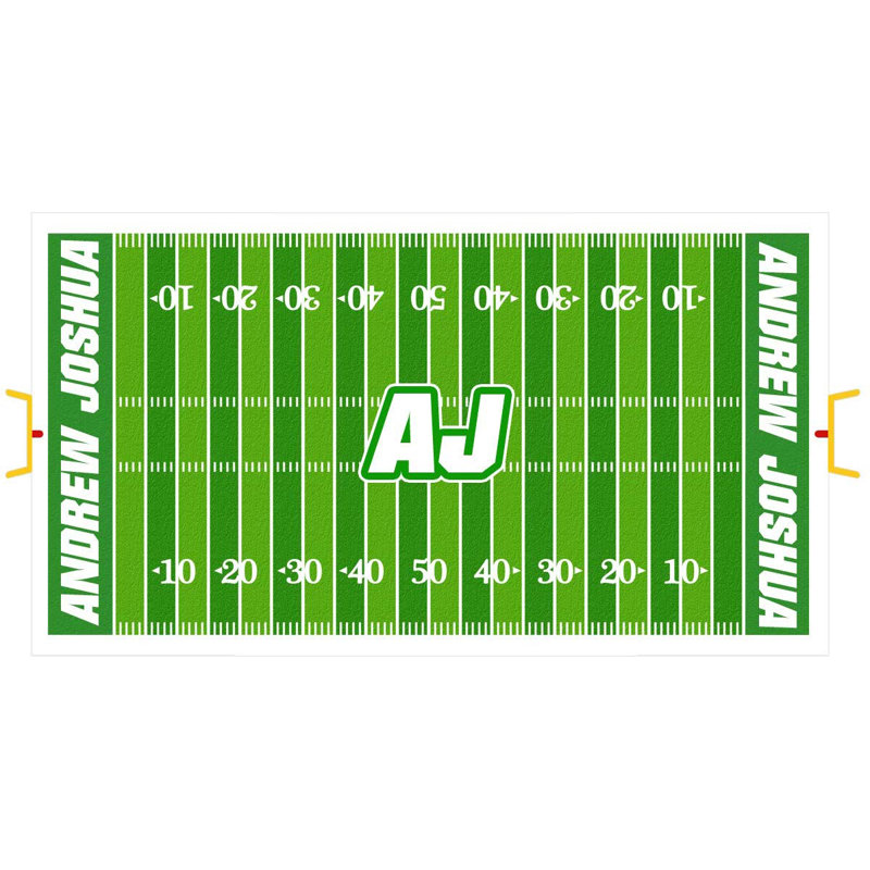 Sports Non-Wall Damaging Wall Decal, 12" x 24", Green