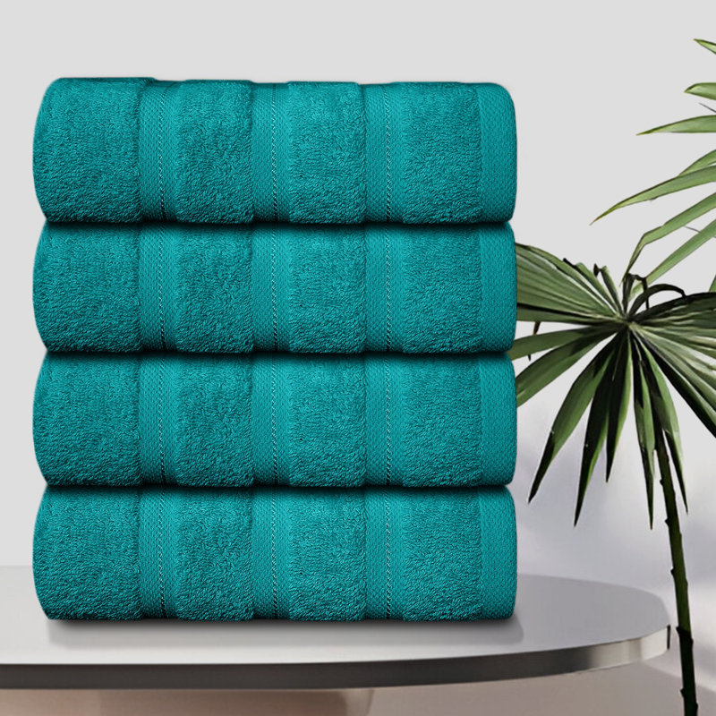 Casabella Luxury Hand Towel, Jade Green