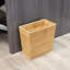 Poubelle conique en bois 10,5 x 5,75