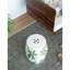 Tabouret de jardin en céramique 13 x 13 x 18 po, table d'appoint à thème jungle