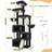 85'' H Multi-Level Cat Tree with Sisal Scratching Post,Ramp,Perch and cat candos-1260968327
