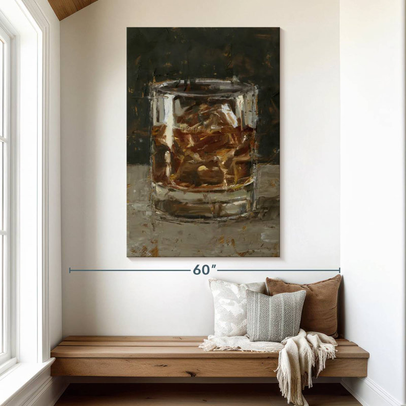 Yarlin The Hard Stuff I, 51" H x 34" W