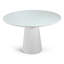Modern Brazilian Mona Glass Top Round Dining Table-294177381
