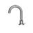 TOTO® LB Series Two Handle Widespread 1.2 GPM Bathroom Sink Faucet with Drain Assembly, Polished Chrome