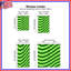 Rideaux vert obscurcissant avec motif d'illusion optique - 2 panneaux-755883510-755883508