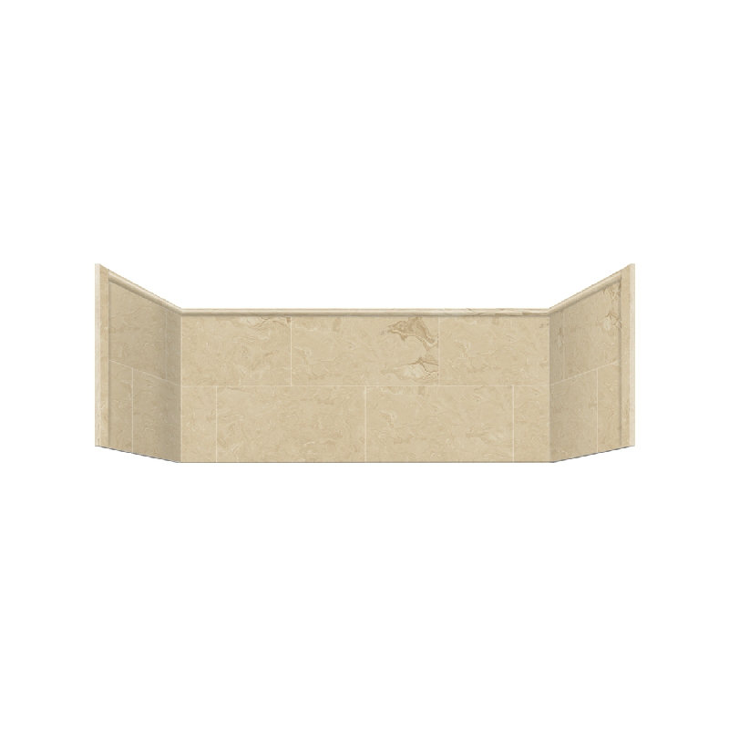 60'' W 32'' D Shower Base, White