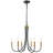 Burstyn 6 - Light Dimmable Candle Style Classic / Traditional Empire Modern Farmhouse Chandelier for Living Room kitchen Island Foyer-1638576958