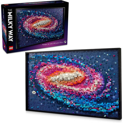 LEGO Art The Milky Way Galaxy Building Set, 3091 Pieces, For Ages Adults 18+