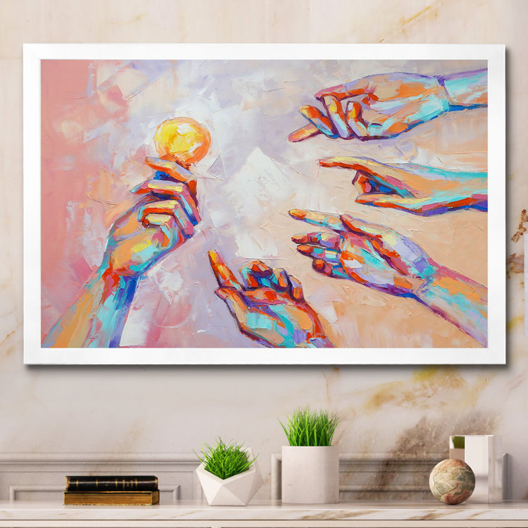 Pastel Crayons | Large Canvas Art Print | Great Big Canvas