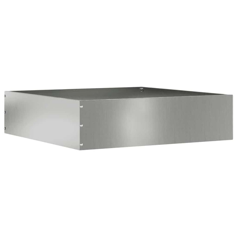 13 cm H Galvanised Steel, 13cm H x 50cm W